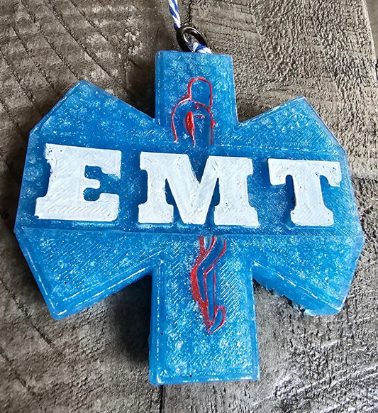 EMT Cross Car Freshie – Escapade Scent
