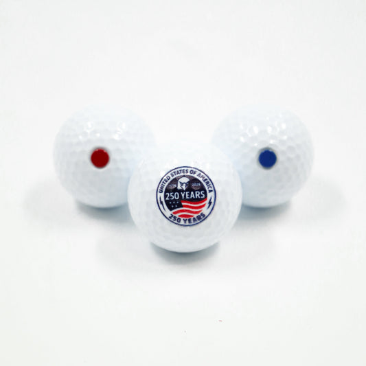 SHOCK'D Golf Balls - Patriot Edition