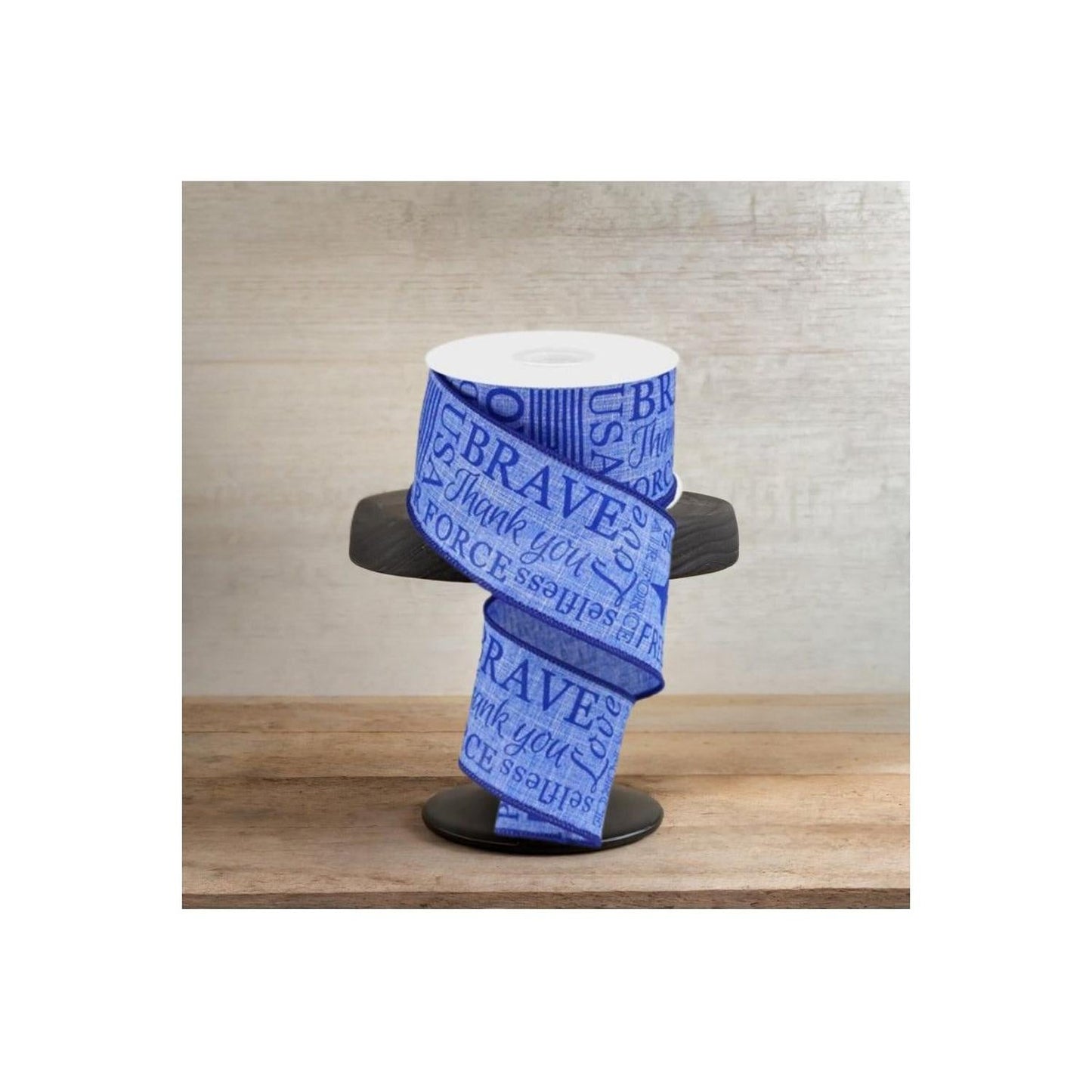 2.5" United States Air Force Ribbon: Blue (10 Yards)